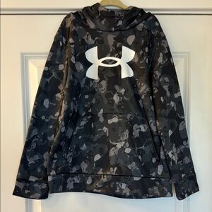 Under Armour Camo Hoodie in Black and Gray